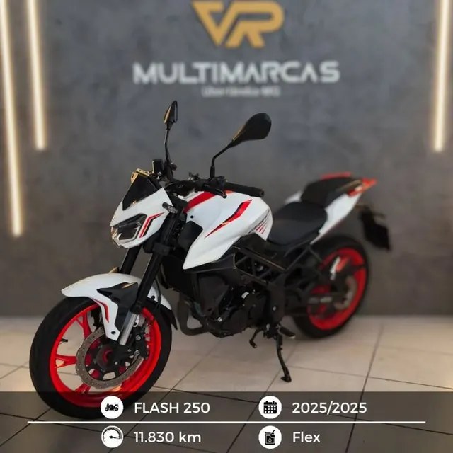 Flash 250 — Branca · Vermelha