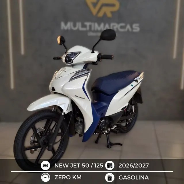 New Jet 50cc — Branca · Azul