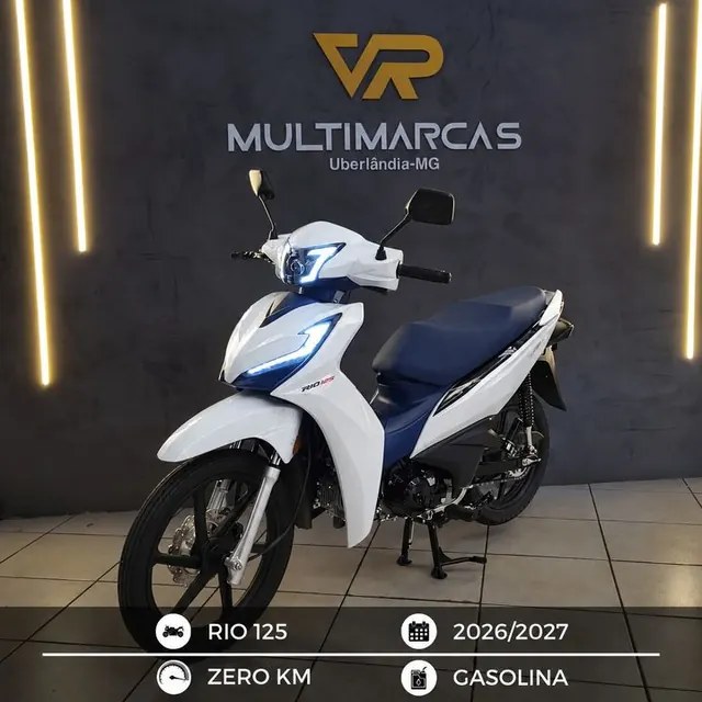 Rio 125 — Branca · Azul